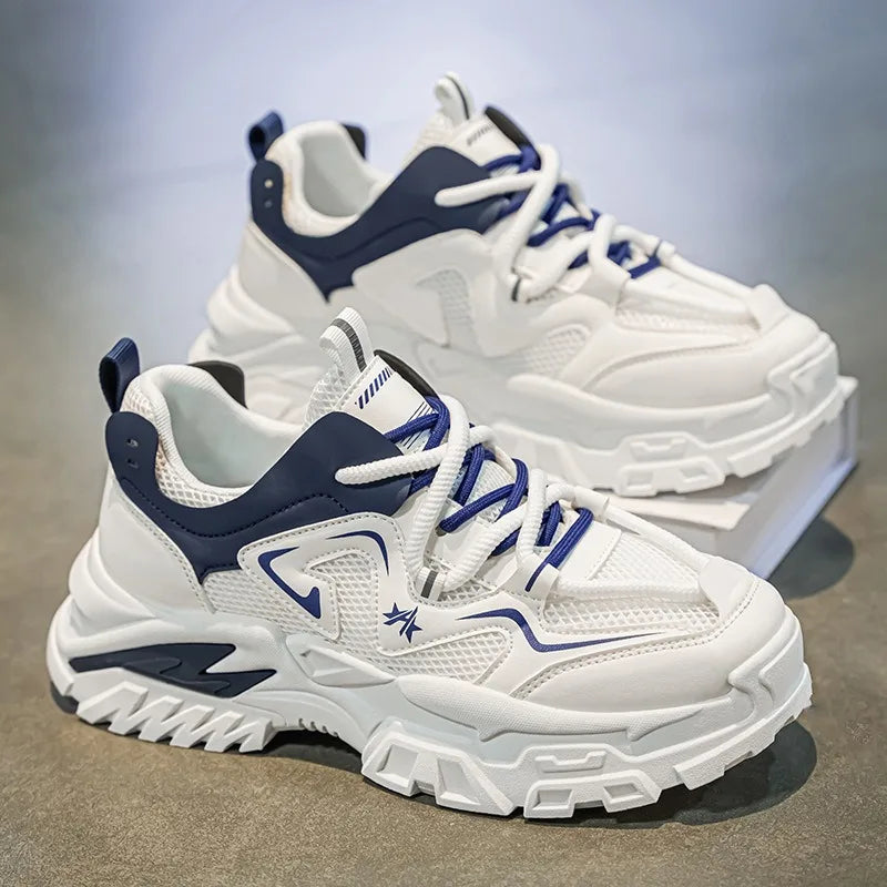 ✨ Men's Classic Elevated Sneakers – Modern Comfort