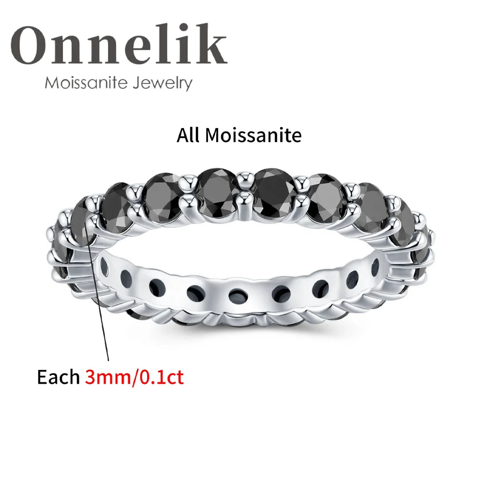 ✨ Onnelik D-Color Moissanite Ring – Diamond Tester Approved