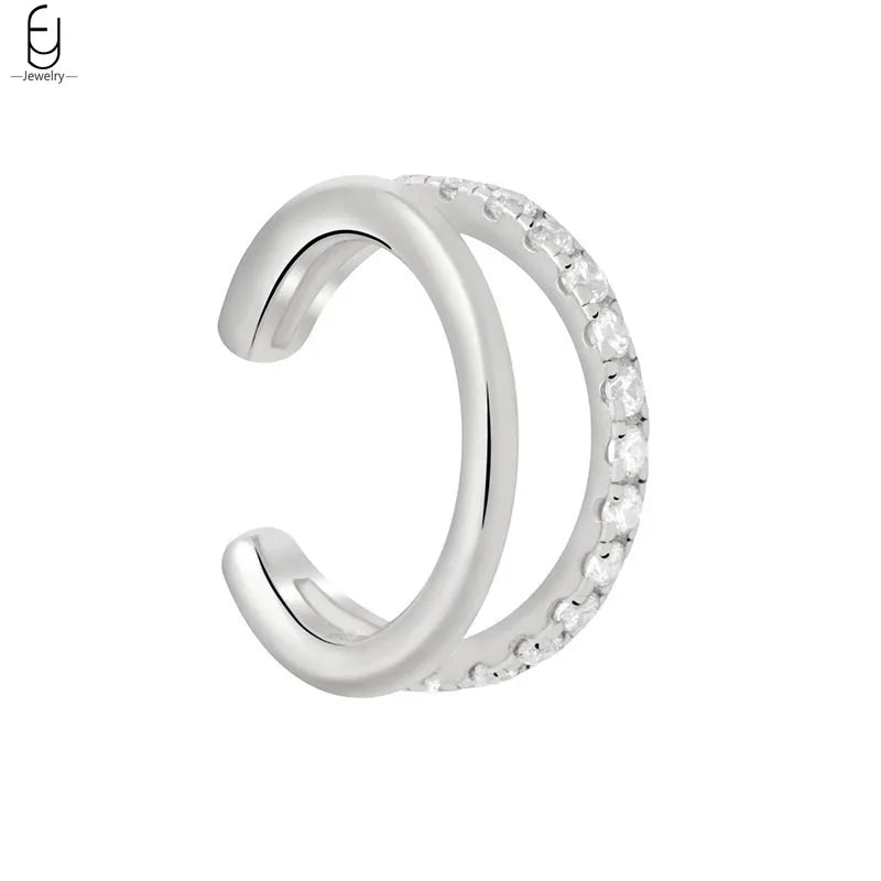 ✨Minimalist 24K Gold-Plated Ear Cuff – No Piercing Needed