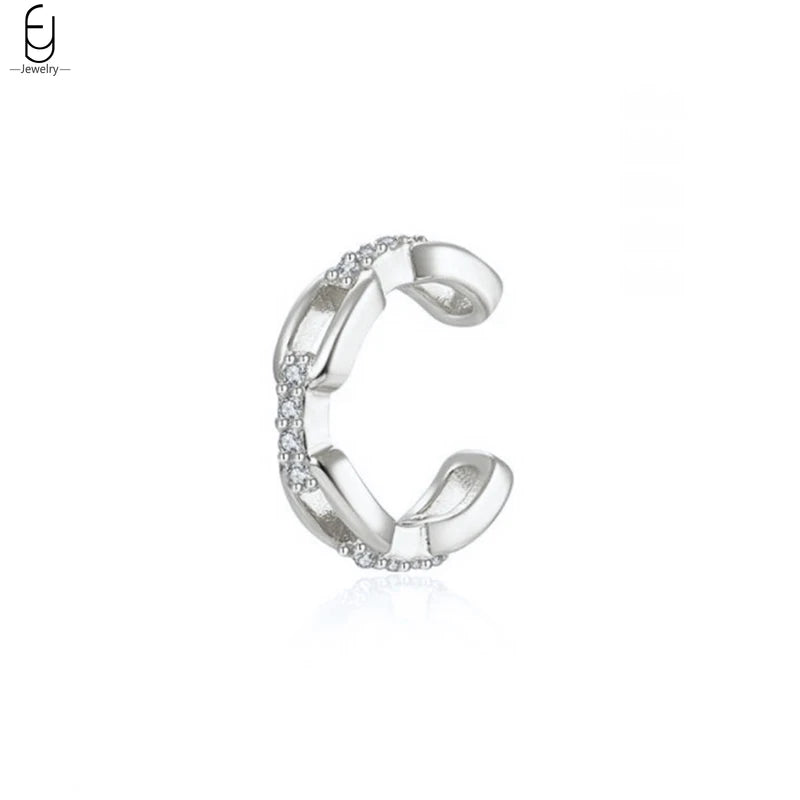 ✨Minimalist 24K Gold-Plated Ear Cuff – No Piercing Needed