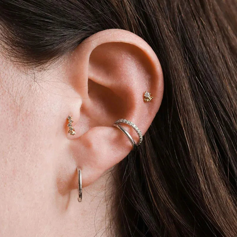 ✨Minimalist 24K Gold-Plated Ear Cuff – No Piercing Needed