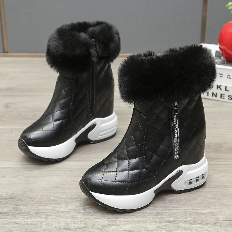 ✨Luxe Rabbit-Fur Winter Boots