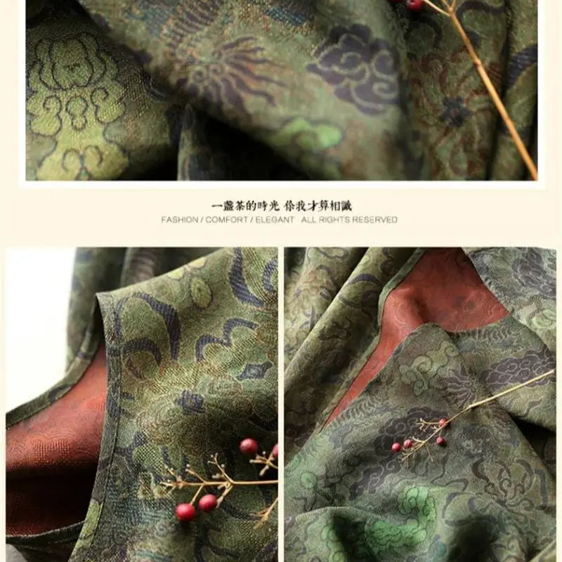 Women's Luxe Printed Blouse