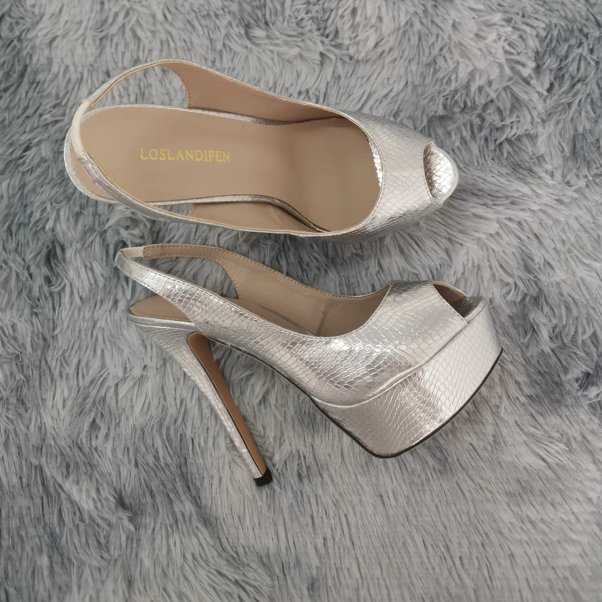 ✨ Luxe 14CM Platform Stiletto Sandals