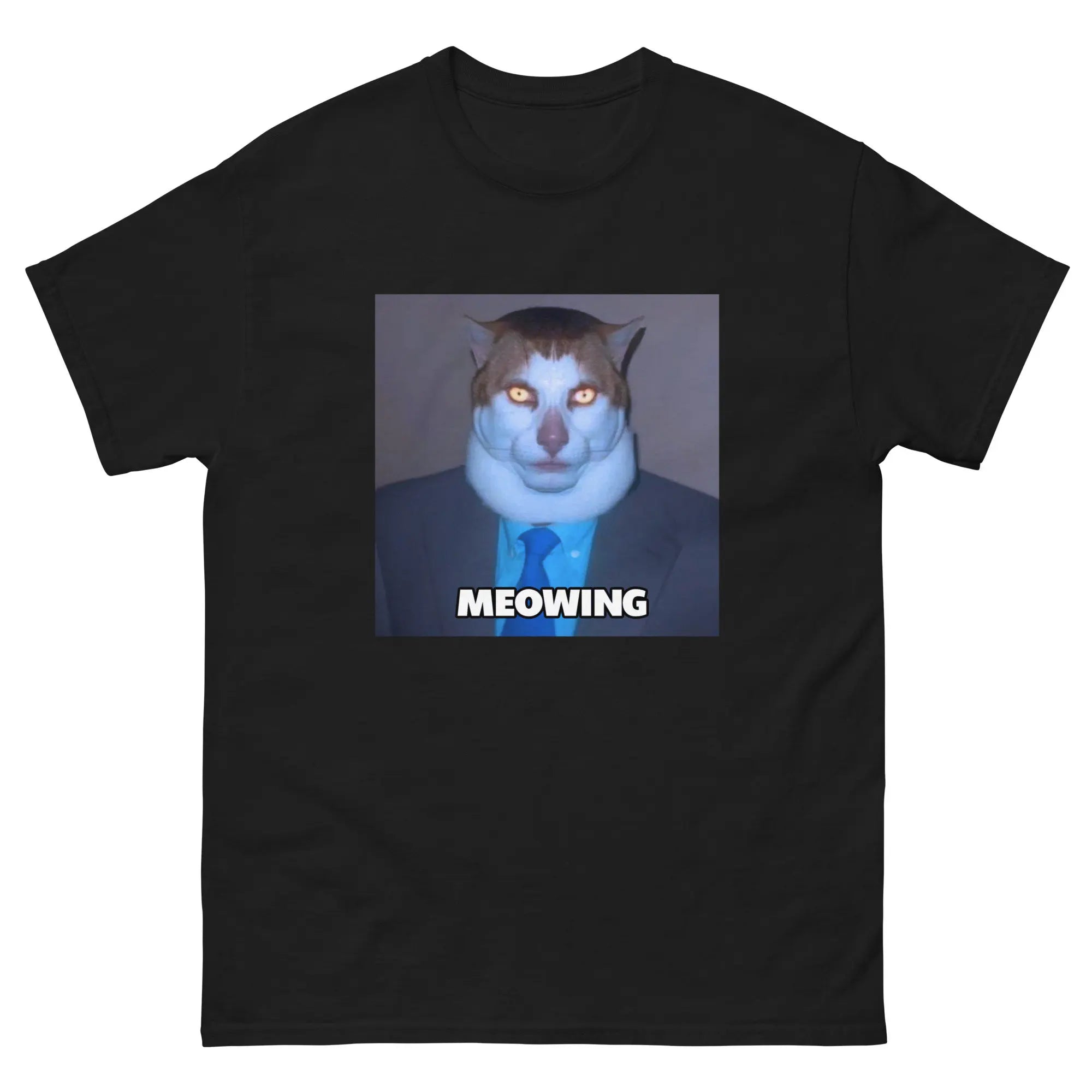 Funny Smoking Cat Tee – Meme Graphic Shirt