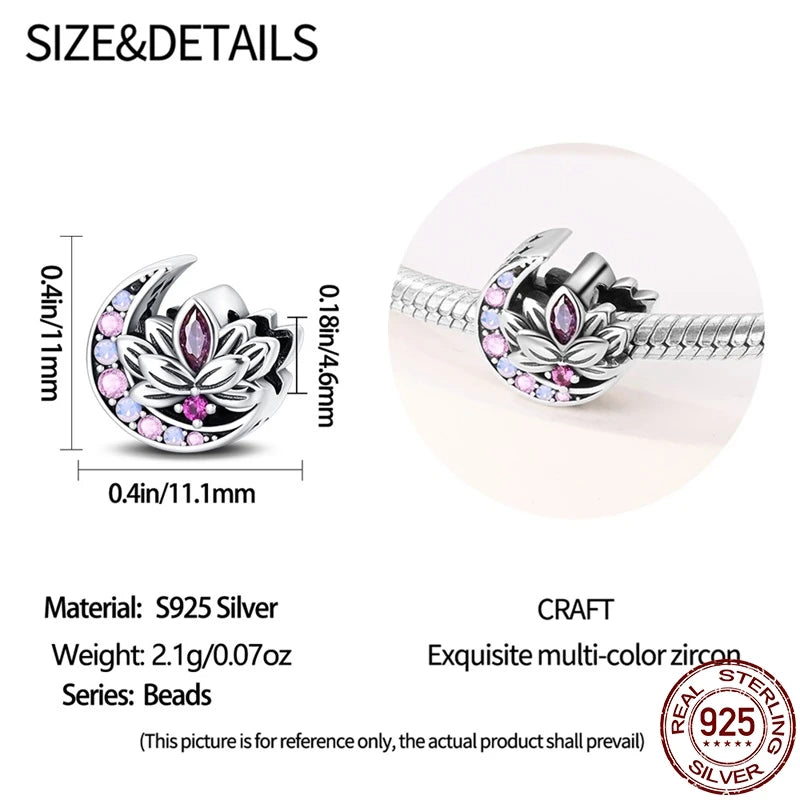 925 Sterling Silver Charm Beads – Fits Pandora Bracelets