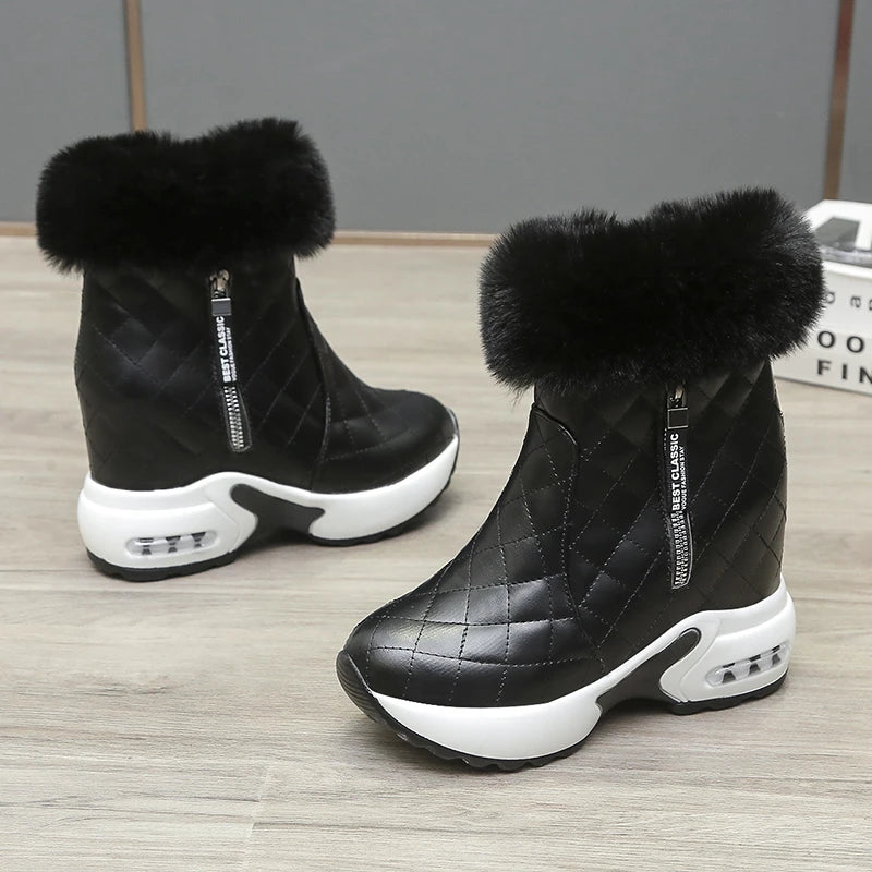 ✨Luxe Rabbit-Fur Winter Boots