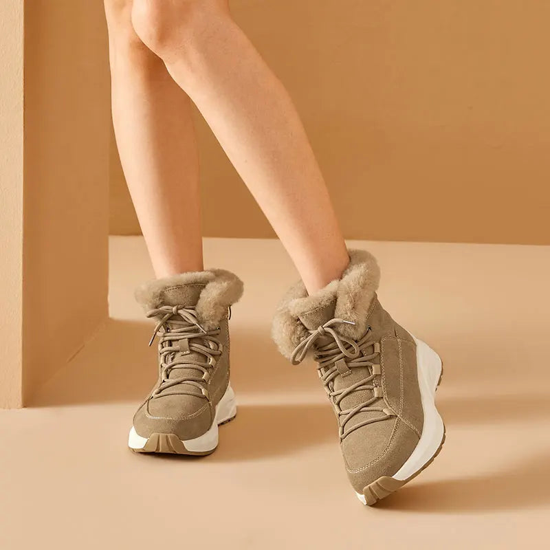 ✨ Luxe Winter Snow Boots