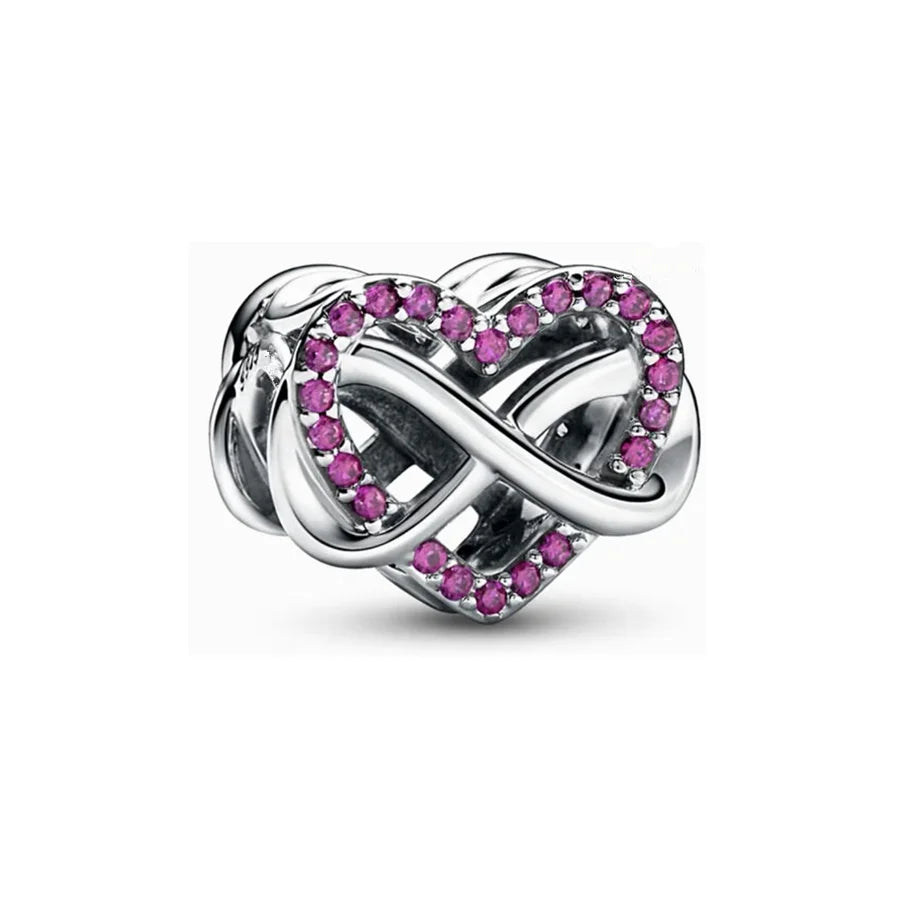 Pink Regal Crown DIY Charms – Universal Fit for Bracelets &amp; Necklaces