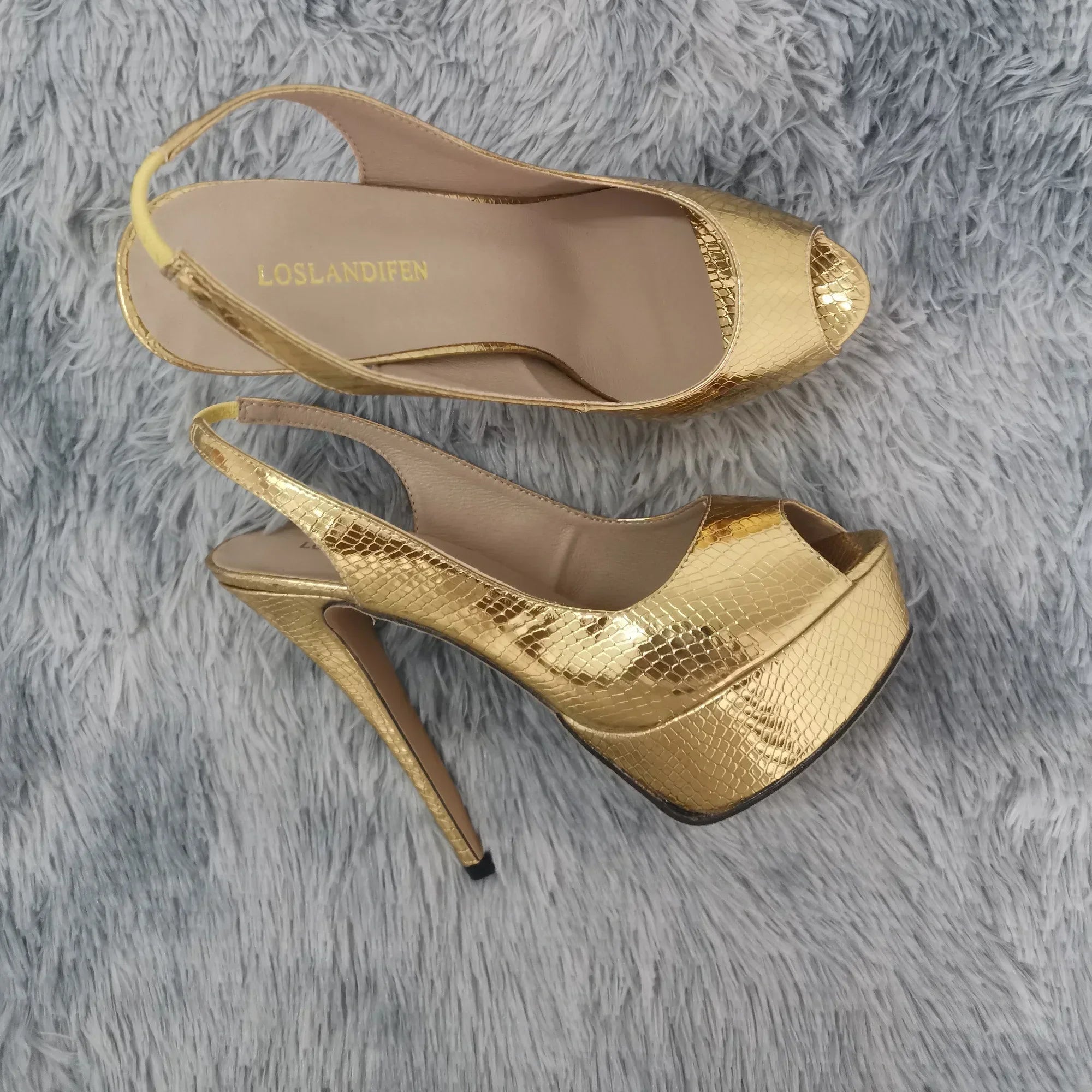 ✨ Luxe 14CM Platform Stiletto Sandals