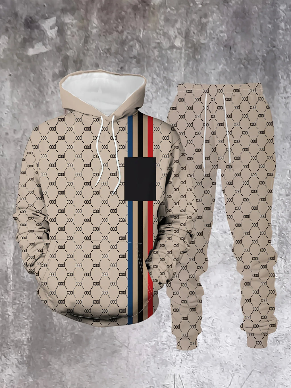 2025 Men’s Designer Tracksuit – Premium Spring/Fall Two-Piece Set