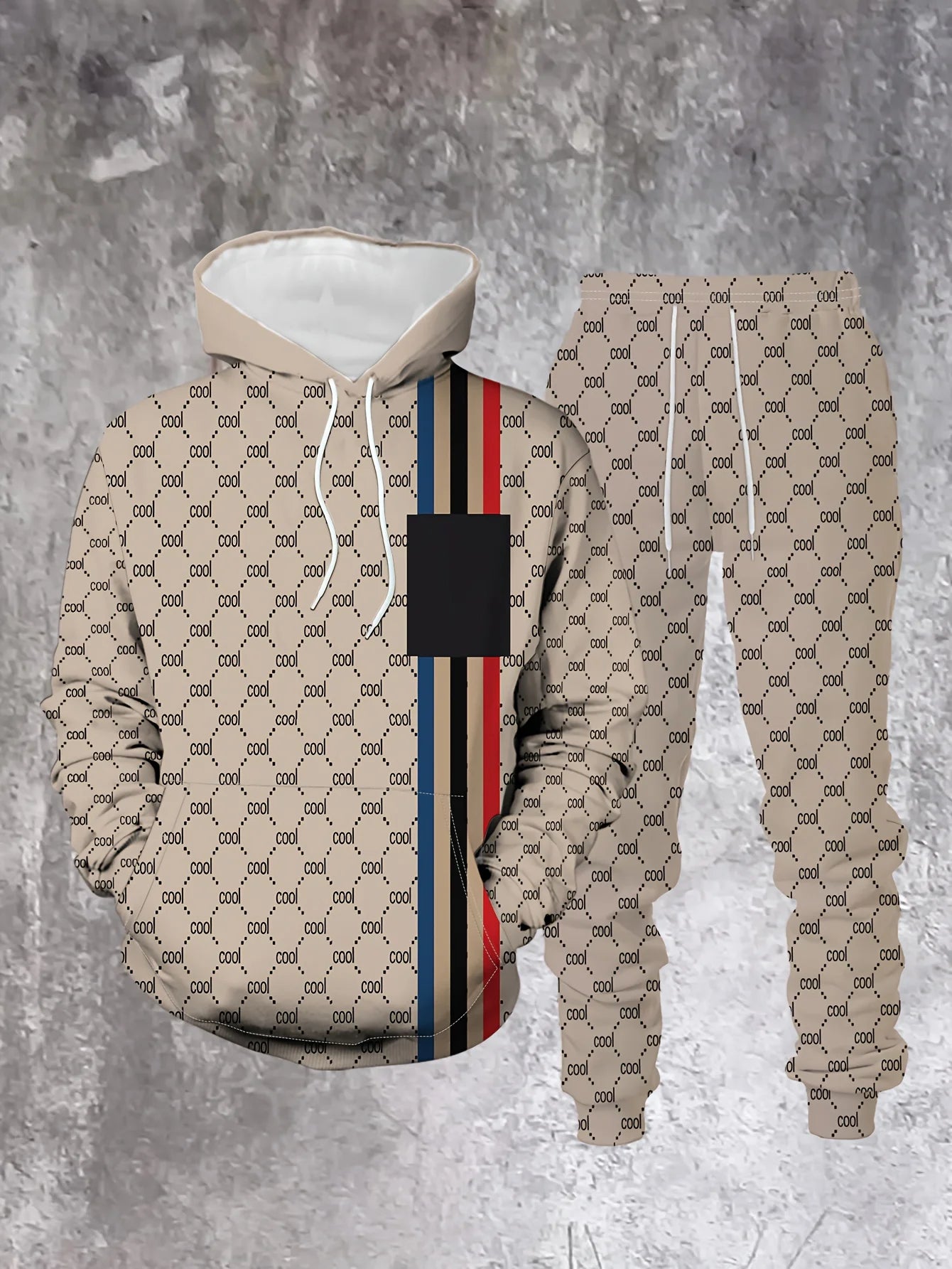 2025 Men's Designer Tracksuit – Premium Spring/Fall Two-Piece Set