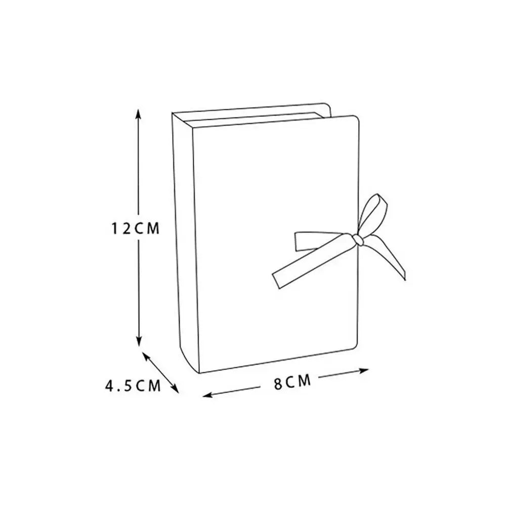 4PCS Christmas Gift Boxes – Book-Style Candy & Gift Packaging