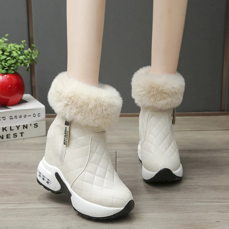 ✨Luxe Rabbit-Fur Winter Boots