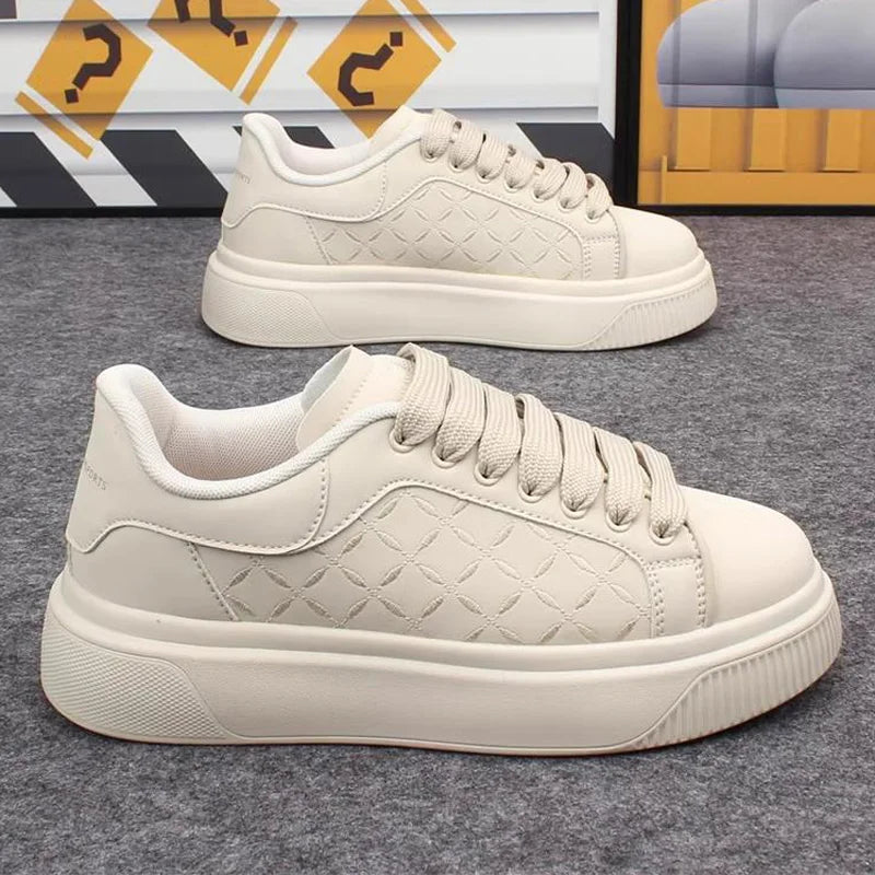 ✨ Men's Height-Boost Sneakers | Premium Comfort &amp; Clean Style