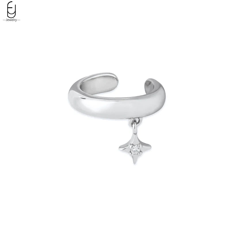 ✨Minimalist 24K Gold-Plated Ear Cuff – No Piercing Needed