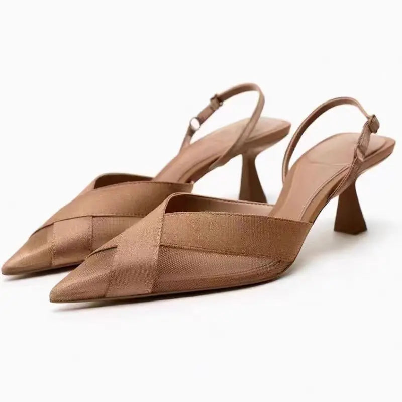 ✨ Luxe Black Sequin Heels